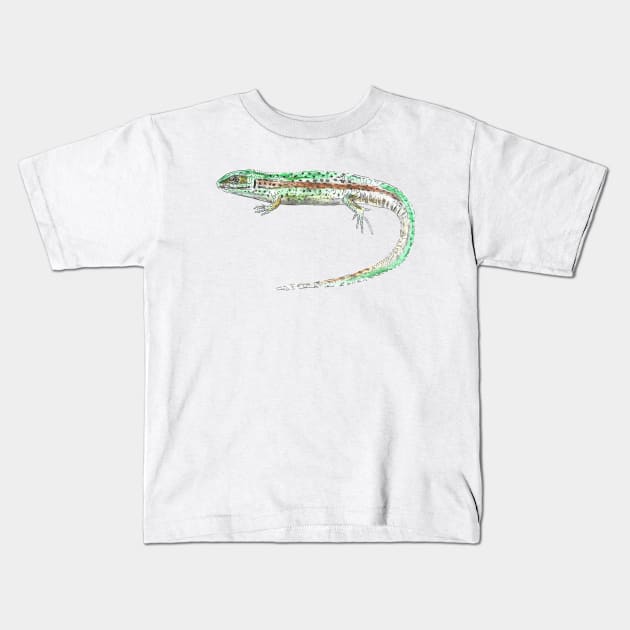 Lizard Kids T-Shirt by Coppack